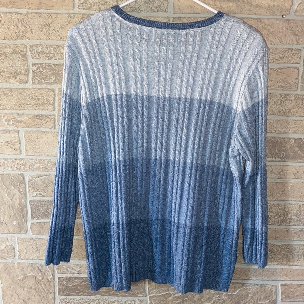 ✅Alfred Dunner Cable Knit Sweater - Picture 4 of 5